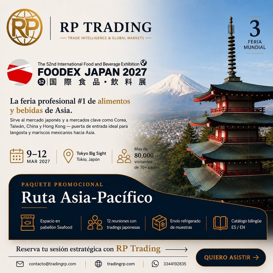 Foodex Japan — paquete Ruta Asia-Pacífico