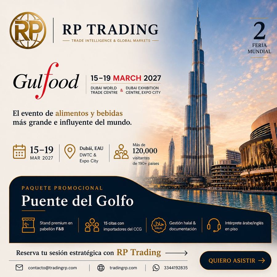 Gulfood — paquete Puente del Golfo